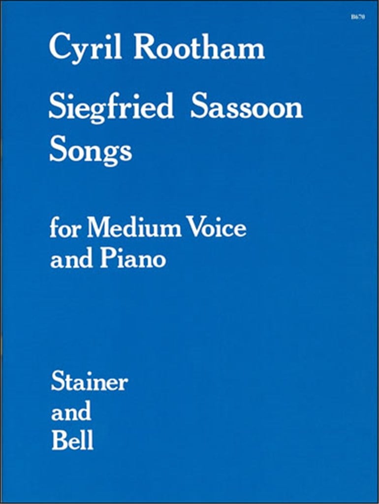 Songs Book 2 - Siegfried Sassoon Songs